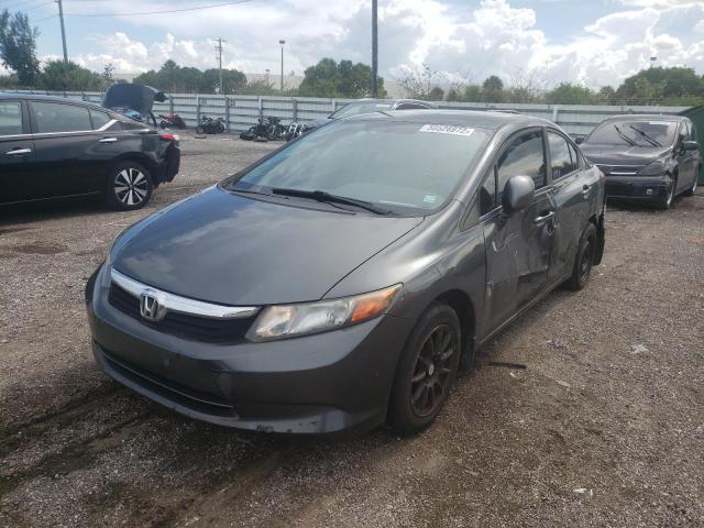 Photo 2 from auction – 2012 HONDA CIVIC LX with VIN 19XFB2F57CE020700