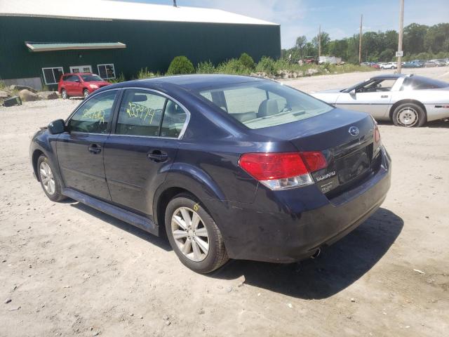 Photo 3 from auction – 2012 SUBARU LEGACY 2.5 with VIN 4S3BMBC69C3002454