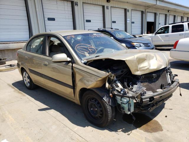 KIA RIO BASE 2006 with VIN KNADE123566129290 - Photo from auction