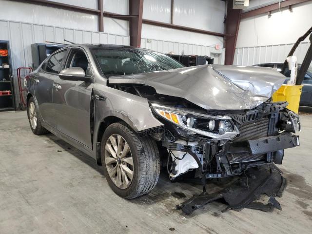 KIA OPTIMA EX 2016 with VIN 5XXGU4L36GG058638 - Photo from auction