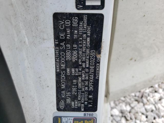 Photo 10 from auction – 2017 KIA FORTE LX with VIN 3KPFK4A7XHE032593