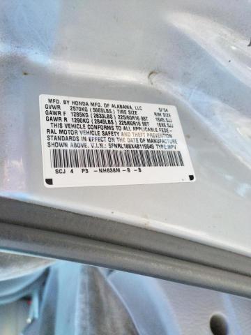 Photo 10 from auction – 2004 HONDA ODYSSEY EX with VIN 5FNRL188X4B119549