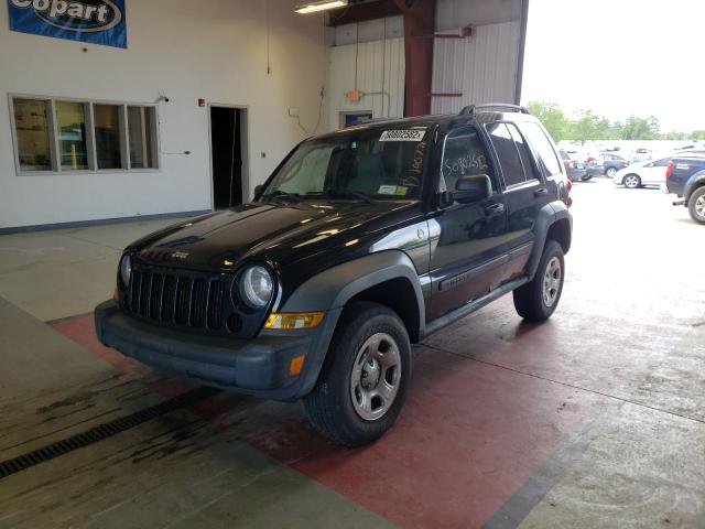 Photo 2 from auction – 2007 JEEP LIBERTY SP with VIN 1J4GL48K97W500453
