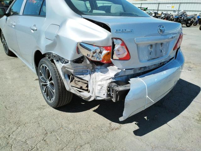 Photo 9 from auction – 2009 TOYOTA COROLLA BA with VIN 1NXBU40EX9Z040541