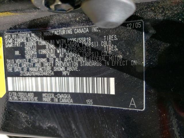 Photo 10 from auction – 2006 LEXUS RX 330 with VIN 2T2GA31U46C048254