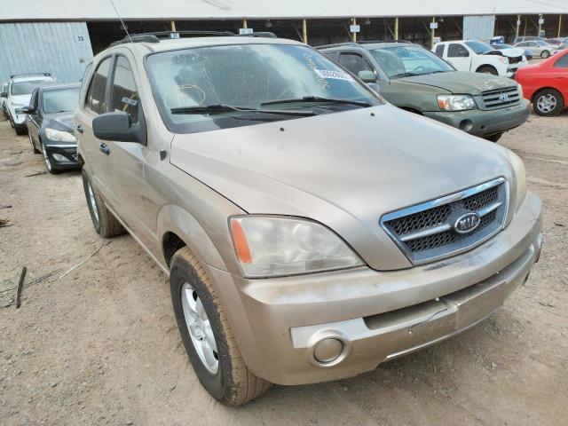 KIA SORENTO EX 2006 with VIN KNDJD733865638239 - Photo from auction