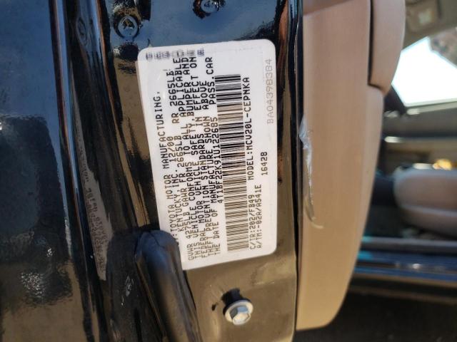 Photo 10 from auction – 2001 TOYOTA CAMRY LE with VIN 4T1BF22K91U122685