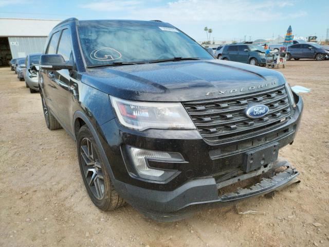 FORD EXPLORER S 2017 with VIN 1FM5K8GT6HGB06904 - Photo from auction