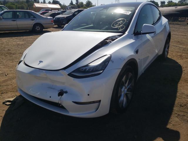 Photo 2 from auction – 2022 TESLA MODEL Y with VIN 7SAYGDEE2NF321611