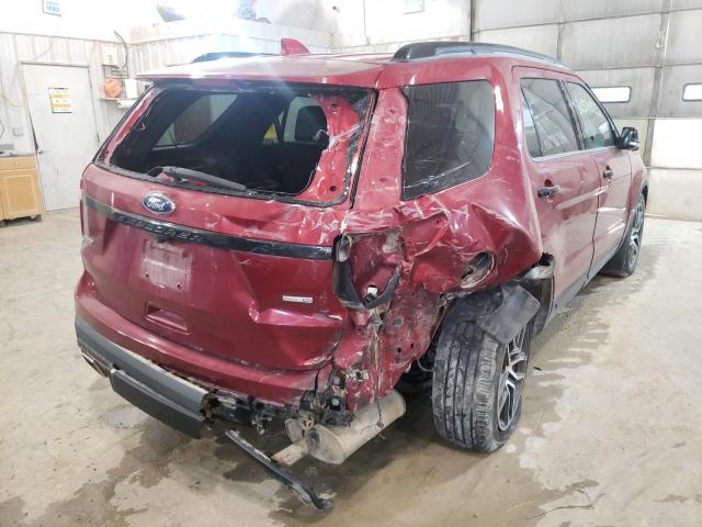Photo 4 from auction – 2016 FORD EXPLORER S with VIN 1FM5K8GT3GGD27245