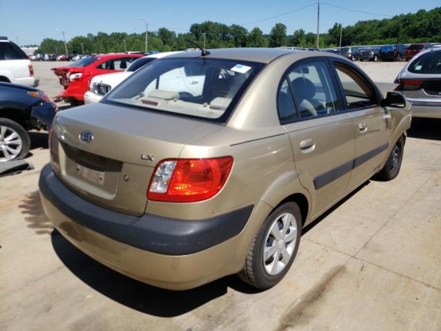 Photo 4 from auction – 2006 KIA RIO BASE with VIN KNADE123566129290