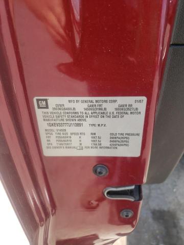 Photo 10 from auction – 2007 GMC ACADIA SLT with VIN 1GKEV33777J113891