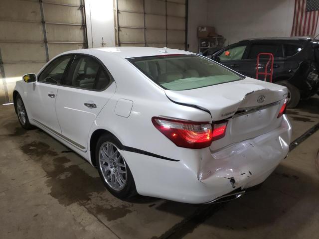 Photo 3 from auction – 2007 LEXUS LS 460 with VIN JTHBL46F275030650