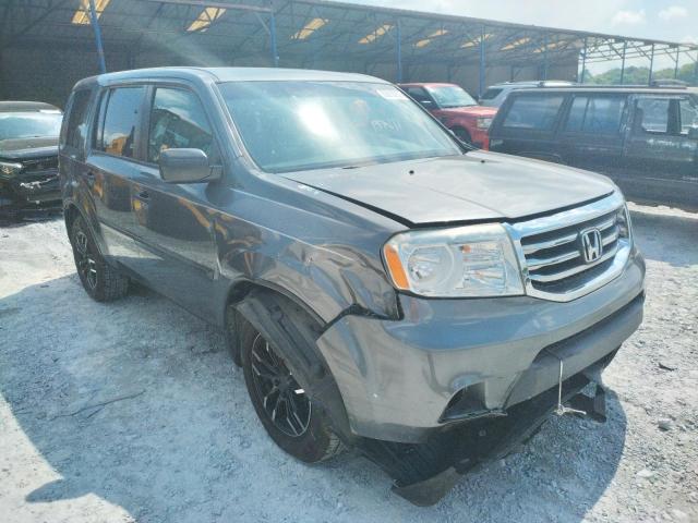 HONDA PILOT LX 2012 with VIN 5FNYF3H23CB037168 - Photo from auction