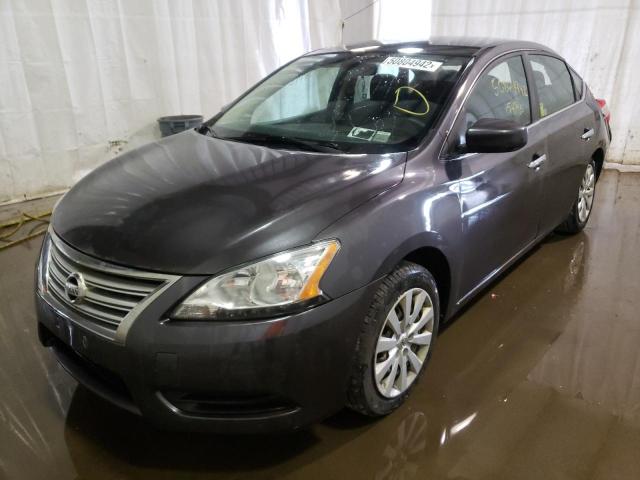 Photo 2 from auction – 2014 NISSAN SENTRA S with VIN 3N1AB7AP5EL626014