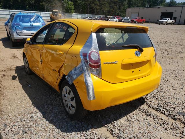 Photo 3 from auction – 2014 TOYOTA PRIUS C with VIN JTDKDTB38E1069722