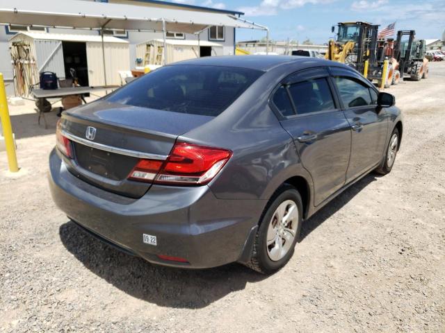 Photo 4 from auction – 2013 HONDA CIVIC LX with VIN 2HGFB2F56DH535291