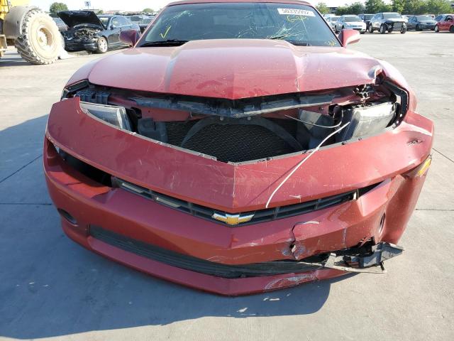 Photo 9 from auction – 2015 CHEVROLET CAMARO LT with VIN 2G1FD3D36F9114810