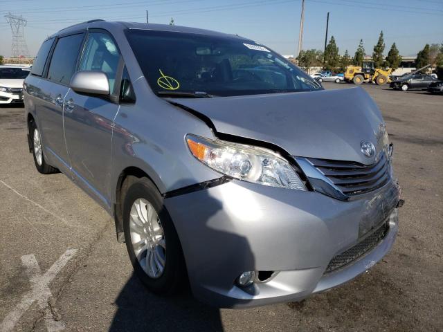 TOYOTA SIENNA XLE 2016 with VIN 5TDYK3DC5GS728813 - Photo from auction