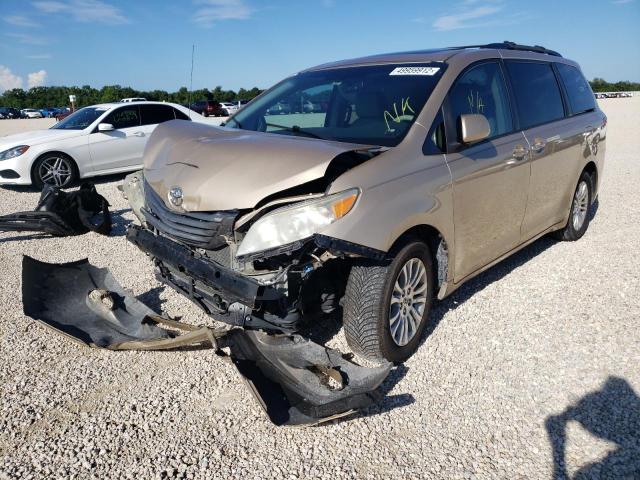 Photo 2 from auction – 2012 TOYOTA SIENNA XLE with VIN 5TDYK3DC0CS194369