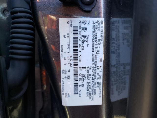 Photo 10 from auction – 2015 FORD FOCUS SE with VIN 1FADP3F22FL334938