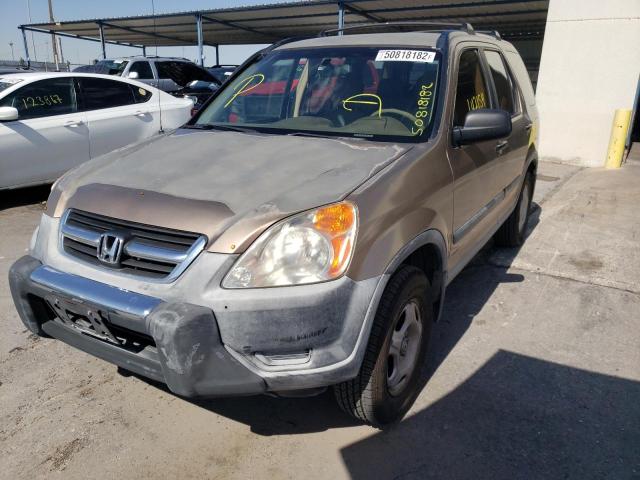 Photo 2 from auction – 2003 HONDA CR-V LX with VIN JHLRD68433C005558
