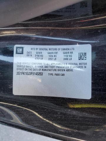 Photo 10 from auction – 2015 CHEVROLET CAMARO 2SS with VIN 2G1FK1EJ3F9143253