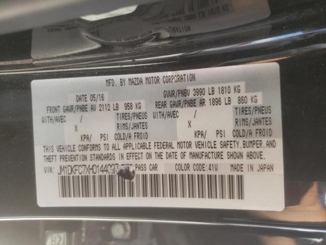 Photo 10 from auction – 2017 MAZDA CX-3 TOURI with VIN JM1DKFC7XH0144027