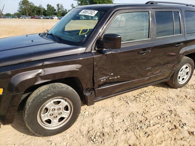 Photo 9 from auction – 2014 JEEP PATRIOT SP with VIN 1C4NJPBA8ED691876