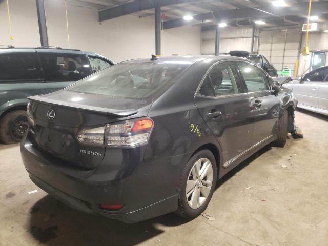 Photo 4 from auction – 2010 LEXUS HS 250H with VIN JTHBB1BA9A2017236