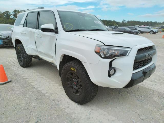 TOYOTA 4RUNNER SR 2016 with VIN JTEBU5JR8G5285465 - Photo from auction