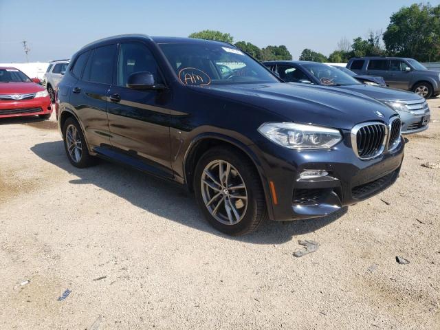 BMW X3 XDRIVE3 2019 with VIN 5UXTR9C54KLP82124 - Photo from auction