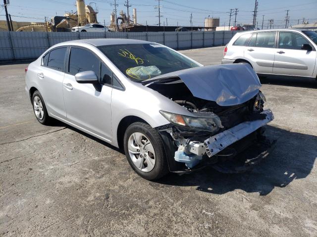 Photo 1 from auction – 2013 HONDA CIVIC LX with VIN 19XFB2F52DE295411