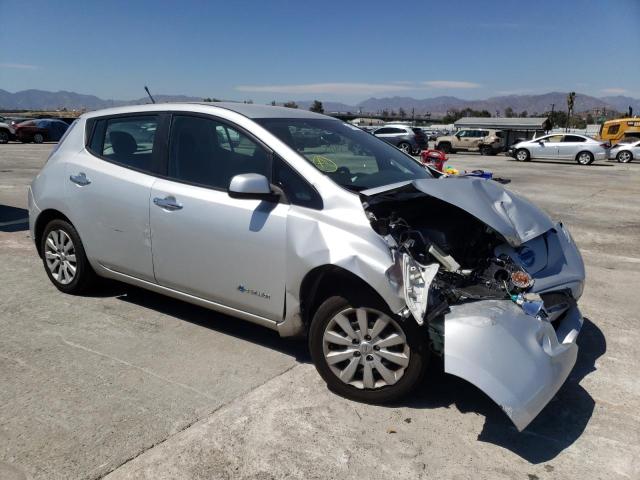 NISSAN LEAF S 2013 with VIN 1N4AZ0CP9DC415332 - Photo from auction
