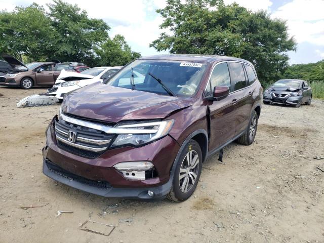 Photo 2 from auction – 2016 HONDA PILOT EXL with VIN 5FNYF6H52GB047143