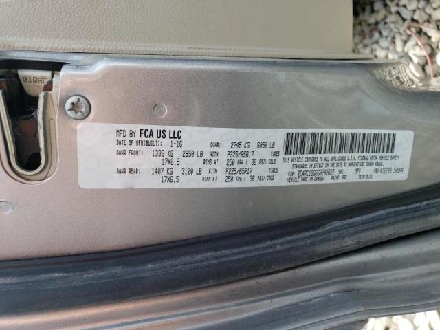 Photo 10 from auction – 2016 CHRYSLER TOWN & COU with VIN 2C4RC1BG6GR282627