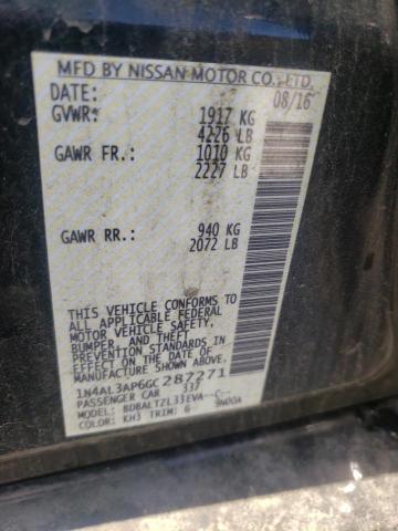 Photo 10 from auction – 2016 NISSAN ALTIMA 2.5 with VIN 1N4AL3AP6GC287271
