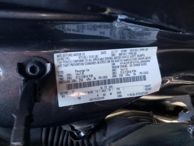 Photo 10 from auction – 2017 FORD FOCUS SE with VIN 1FADP3F21HL286299
