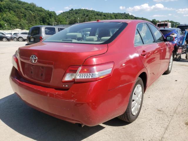Photo 4 from auction – 2010 TOYOTA CAMRY BASE with VIN 4T4BF3EKXAR009853
