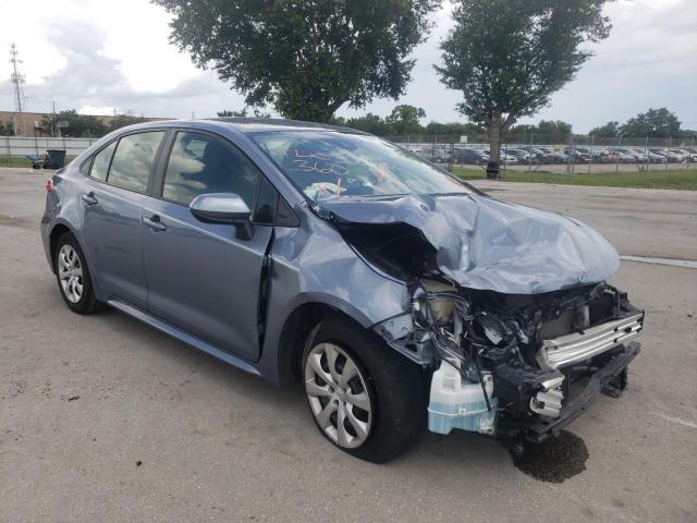 TOYOTA COROLLA LE 2020 with VIN JTDEPRAE7LJ025136 - Photo from auction