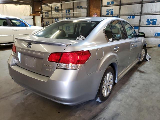 Photo 4 from auction – 2012 SUBARU LEGACY 2.5 with VIN 4S3BMBC69C3036040