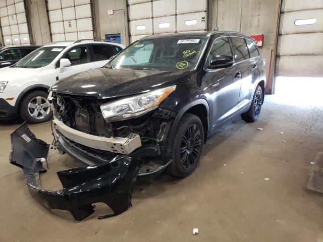 Photo 2 from auction – 2016 TOYOTA HIGHLANDER with VIN 5TDDCRFH7GS015256