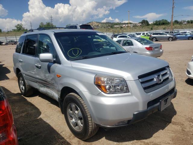 HONDA PILOT EXL 2008 with VIN 5FNYF18518B029950 - Photo from auction