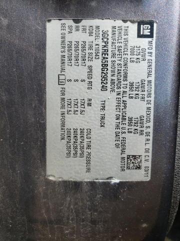 Photo 10 from auction – 2011 CHEVROLET SILVERADO with VIN 3GCPKREA5BG295240