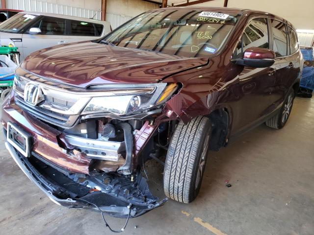 Photo 2 from auction – 2021 HONDA PILOT EXL with VIN 5FNYF5H56MB007394