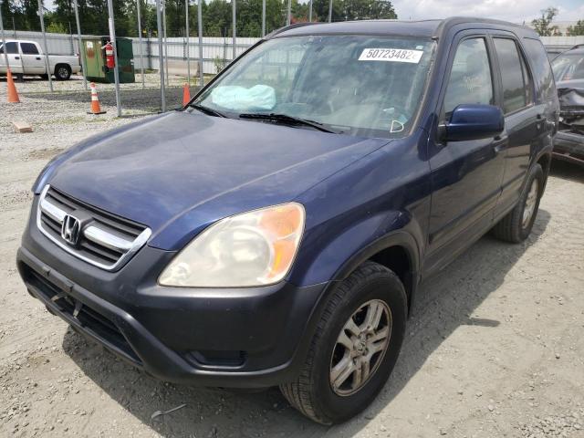 Photo 2 from auction – 2004 HONDA CR-V EX with VIN JHLRD78834C035587