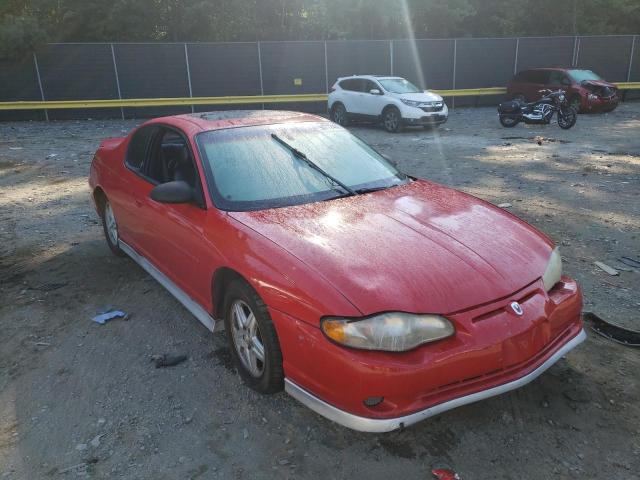 Photo 1 from auction – 2002 CHEVROLET MONTE CARL with VIN 2G1WX15K829365551