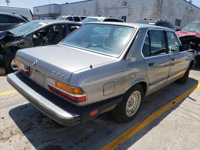 Photo 4 from auction – 1988 BMW 528 E AUTO with VIN WBADK8301J9889990