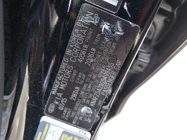 Photo 10 from auction – 2016 KIA FORTE SX with VIN KNAFZ5A31G5499455
