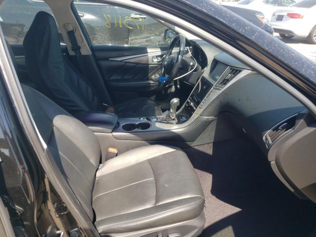 Photo 5 from auction – 2014 INFINITI Q50 BASE with VIN JN1BV7AR5EM701054
